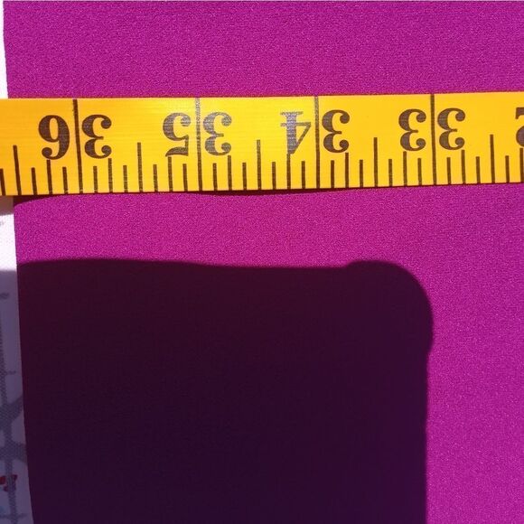 Apt.9 Women's Shift Dress Sleeveless Magenta Knee Length Size M - Picture 7 of 8